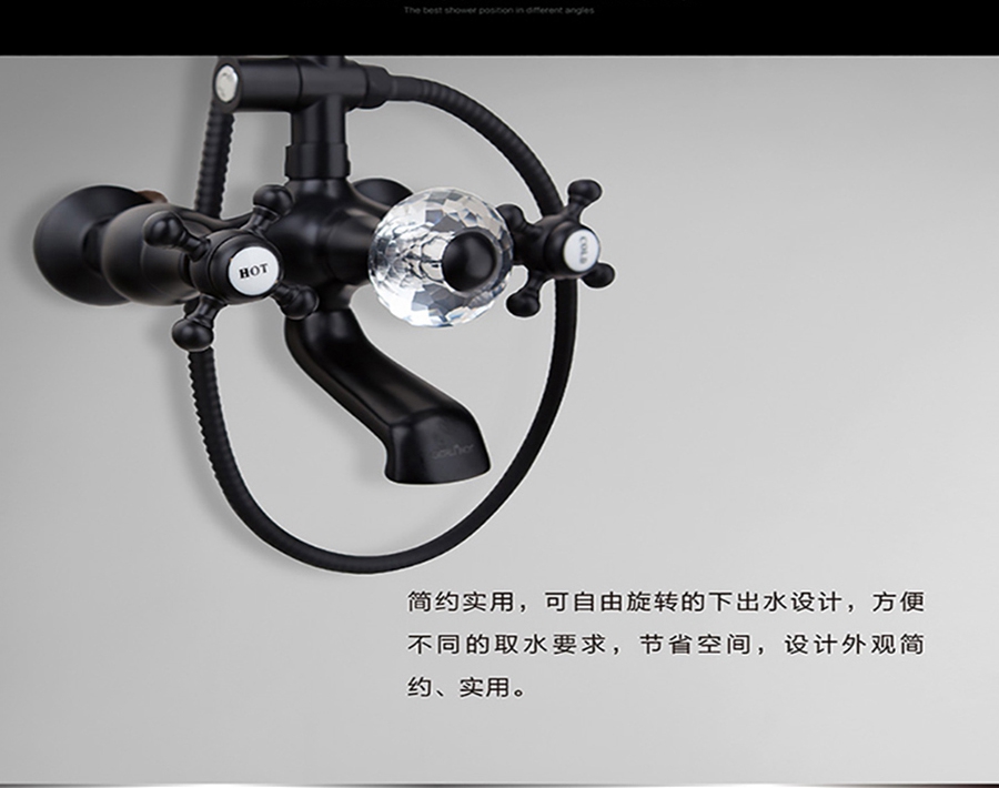 GOHGOH花灑，掛墻式增壓花灑